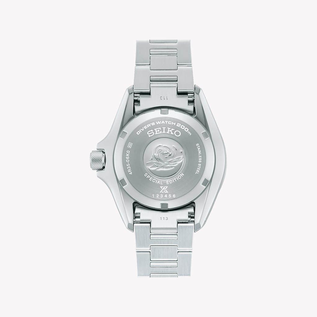 SEIKO Men's Stainless Steel Green Dial Watch | SRPL53K1