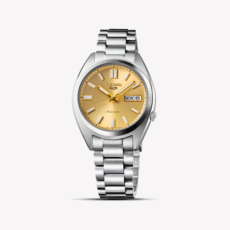 Seiko 5 Sports Automatic Gold Dial Men's Watch SRPL59K1
