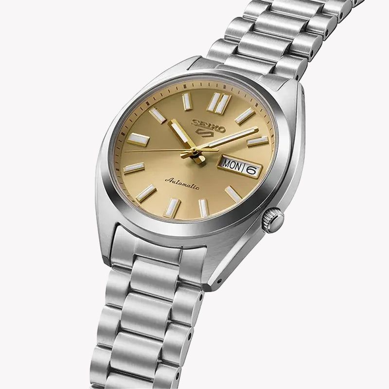 Seiko 5 Sports Automatic Gold Dial Men's Watch SRPL59K1