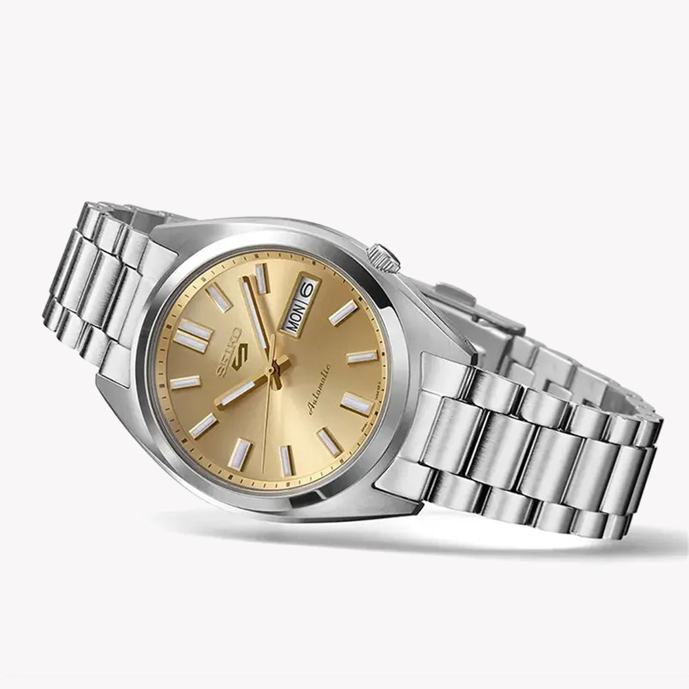 Seiko 5 Sports Automatic Gold Dial Men's Watch SRPL59K1