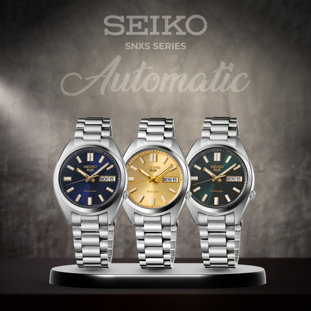 Seiko 5 Sports Automatic Gold Dial Men's Watch SRPL59K1