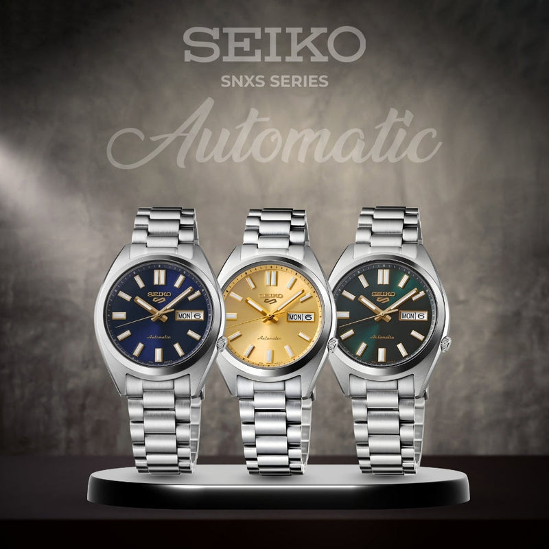 Seiko 5 Sports Automatic Gold Dial Men's Watch SRPL59K1