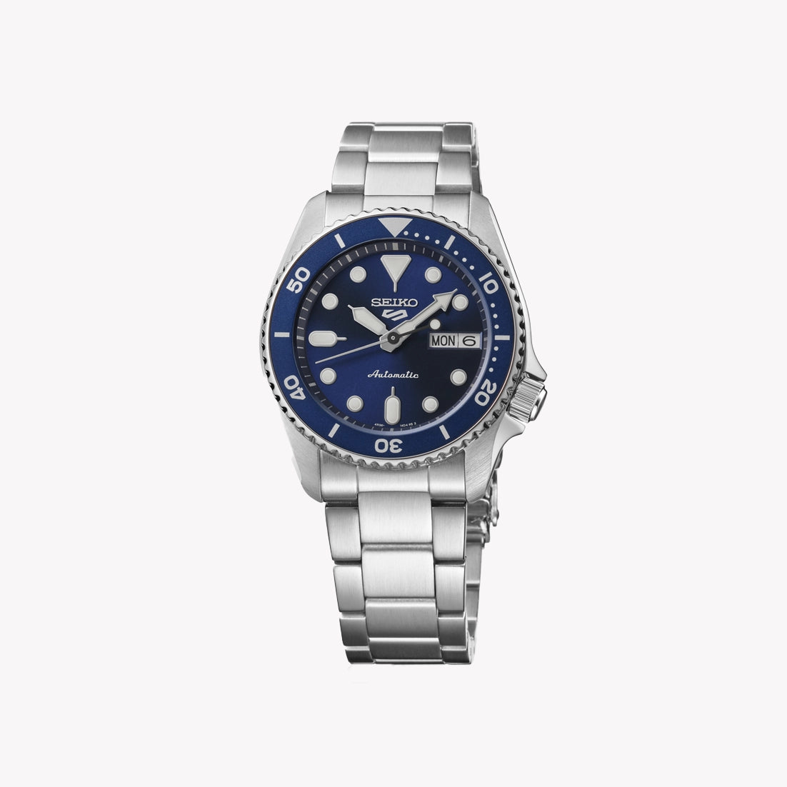 SEIKO 5 Men's Stainless Steel Blue Dial Automatic Watch SRPL77K1