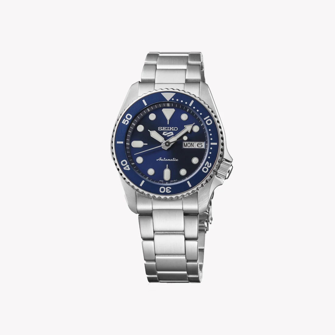 SEIKO 5 Men's Stainless Steel Blue Dial Automatic Watch SRPL77K1 by i-watch