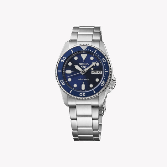 SEIKO 5 Men's Stainless Steel Blue Dial Automatic Watch SRPL77K1