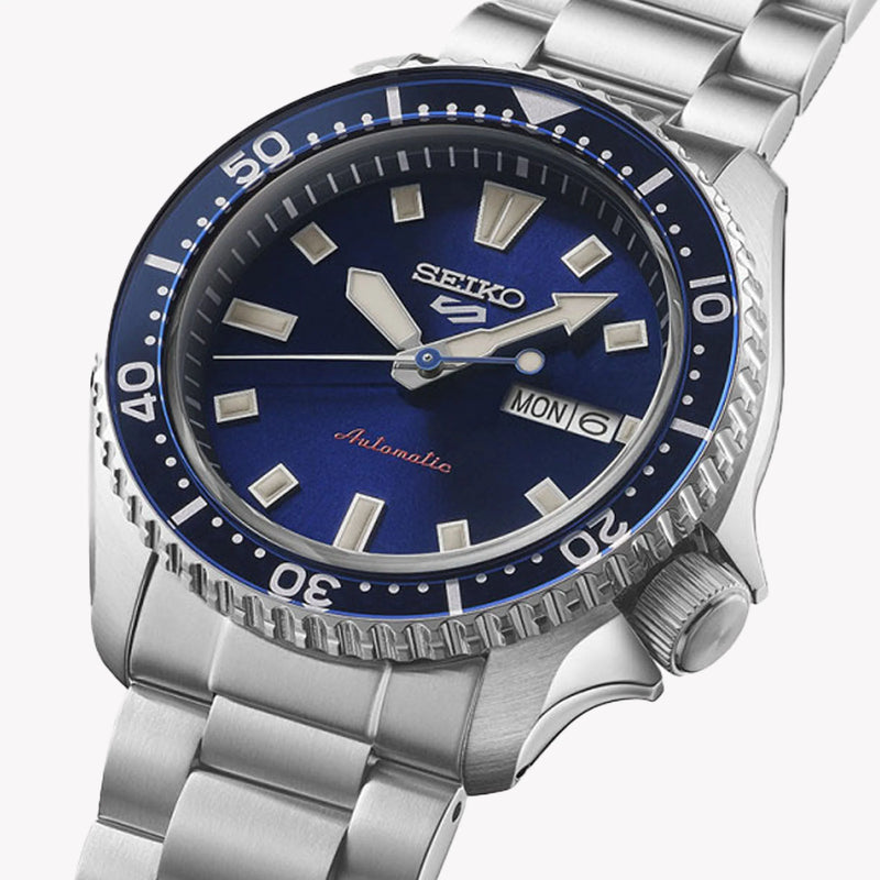 Seiko Men's Stainless Steel Dark Blue Watch | Srpl83k1 by i-watch