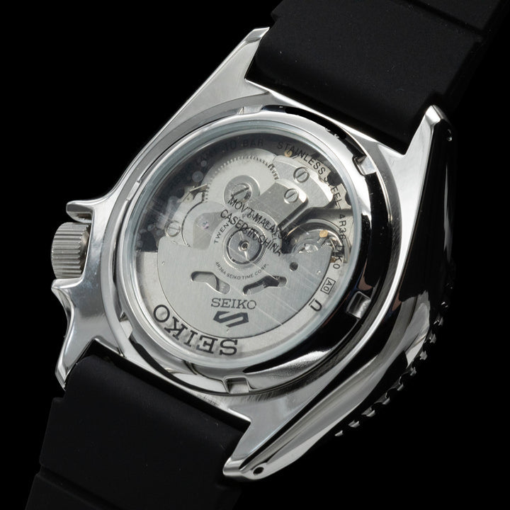 Seiko 5 Men's Automatic Watch, Yellow Dial, Stainless Steel | Srpl87k1