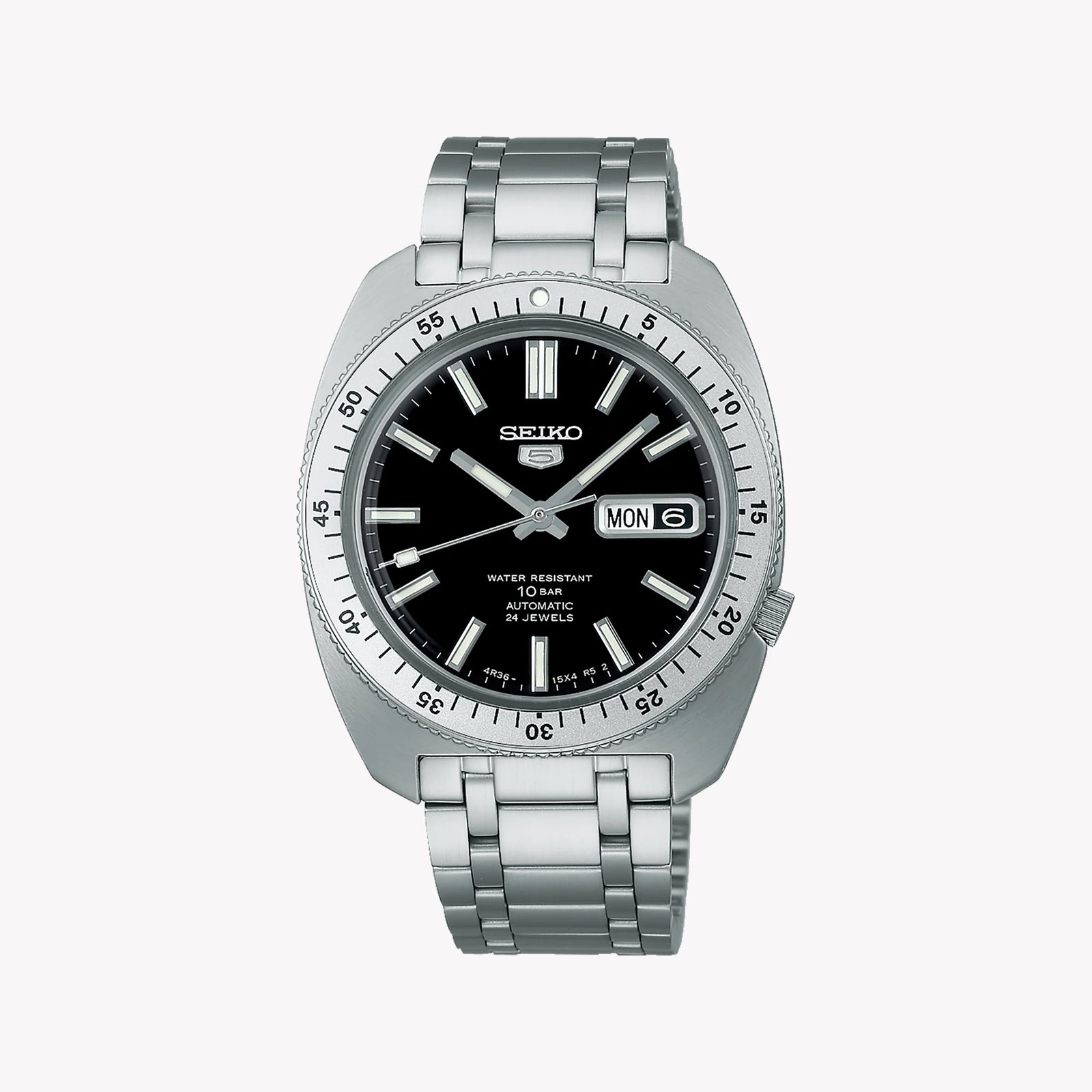 Seiko 5 Men's Stainless Steel Automatic Watch Srpl93k1 by i-watch