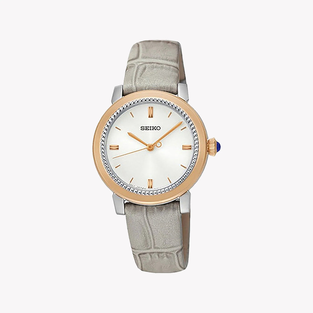 Seiko Women's Rose Gold Stainless Steel Quartz Watch Srz452p1 by i-watch