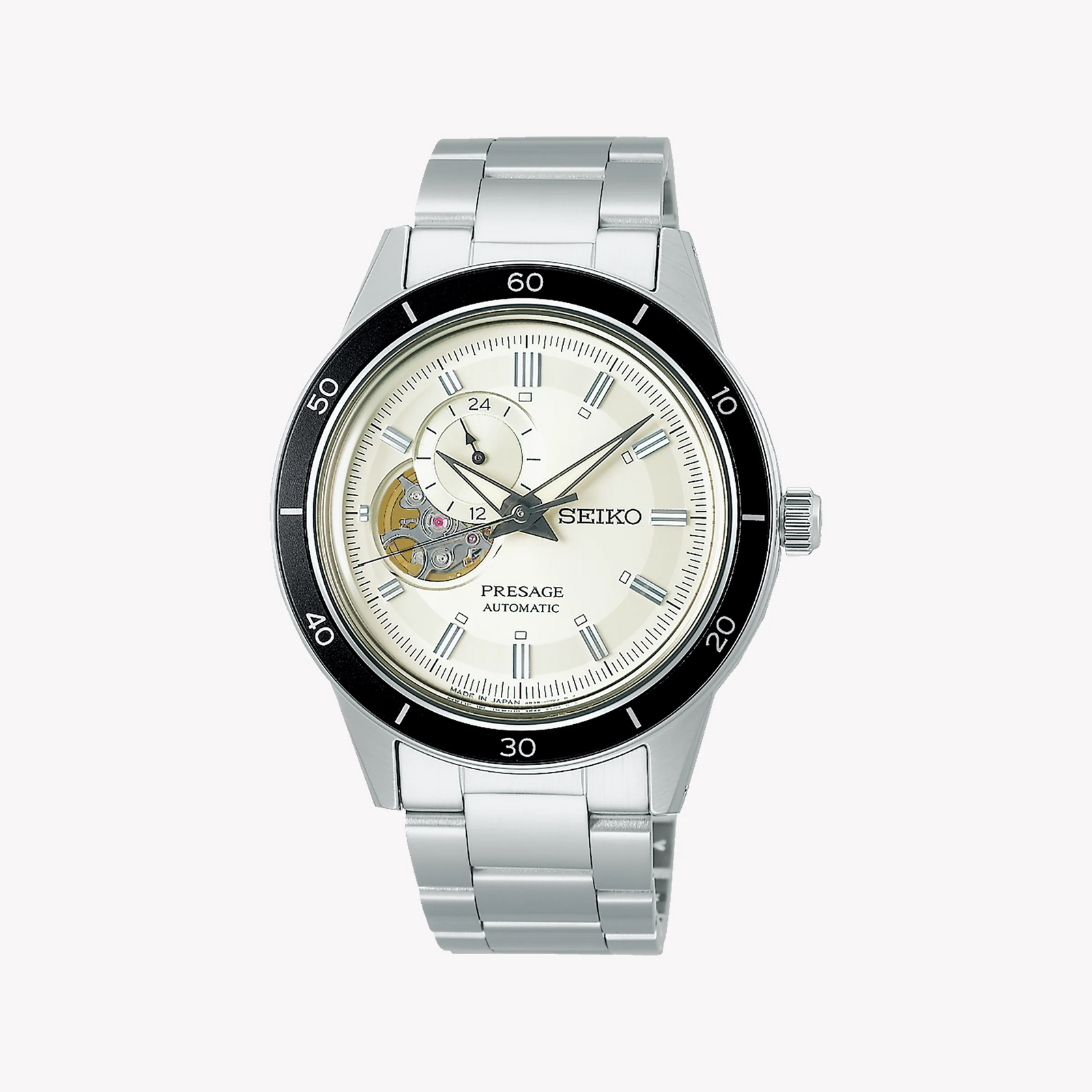 SEIKO Men's Stainless Steel Automatic Watch, Silver | SSA423J1 by i-watch