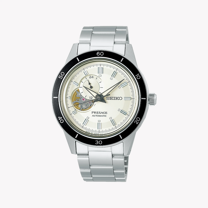 SEIKO Men's Stainless Steel Automatic Watch, Silver | SSA423J1 by i-watch