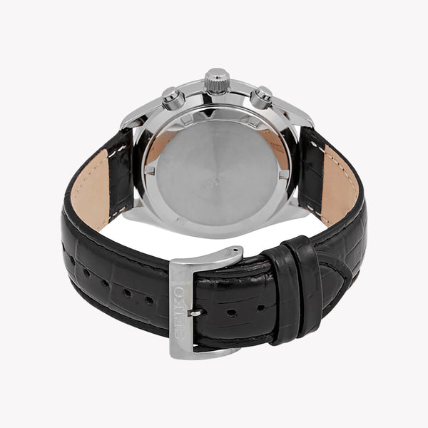 SEIKO Men's Stainless Steel, Leather | SSB383P1 Watch