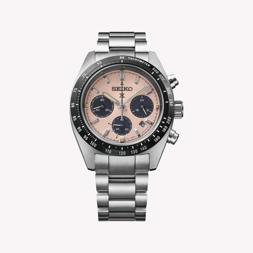 Seiko Prospex Speedtimer Solar Chronograph Pink Dial SSC963P1
