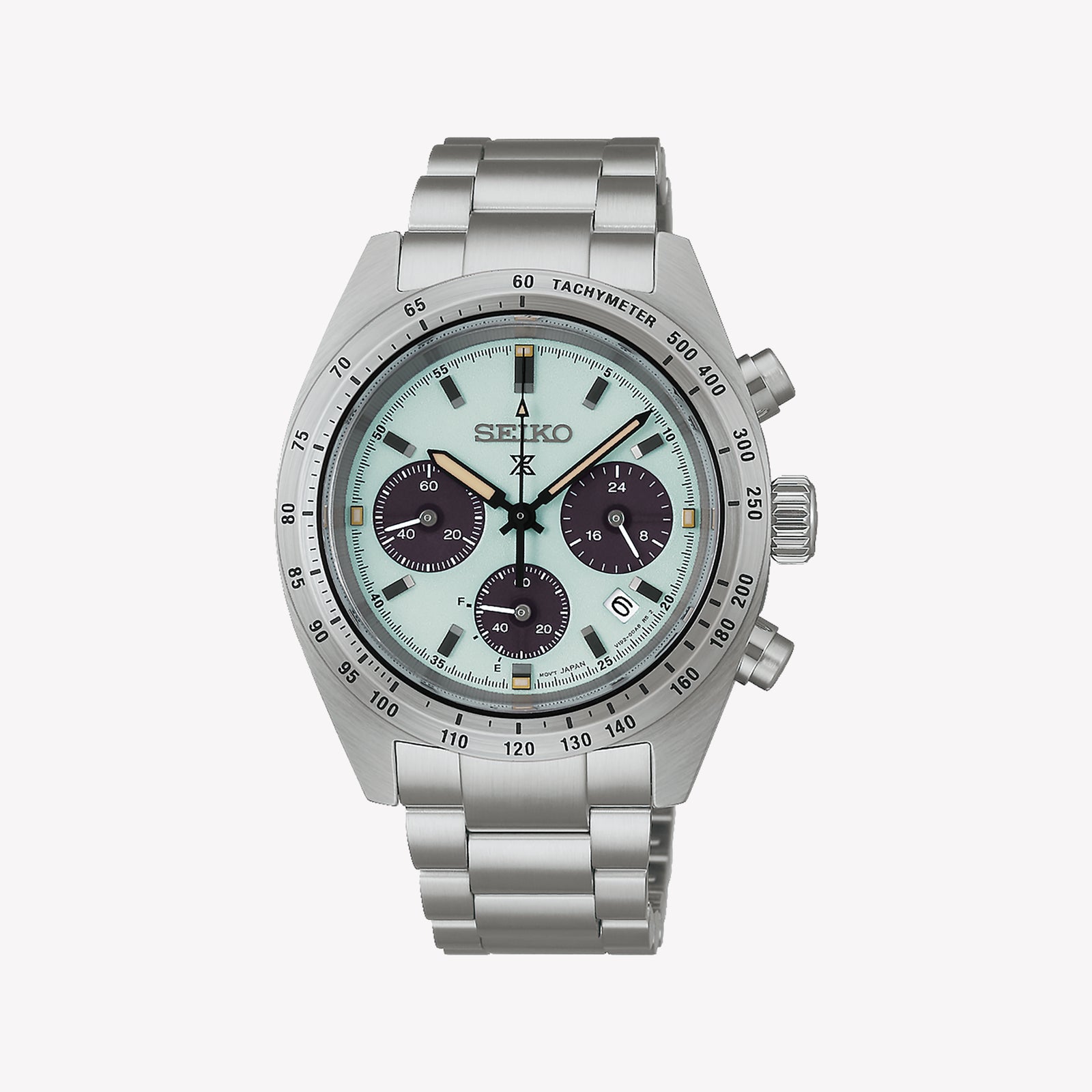 Seiko Prospex Speedtimer Solar Chronograph 39mm Mint Green Dial SSC965P1