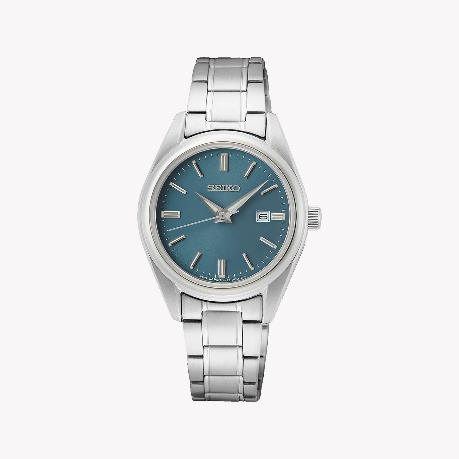 Seiko Women's Stainless Steel, Blue/Silver | Sur531p1 by i-watch