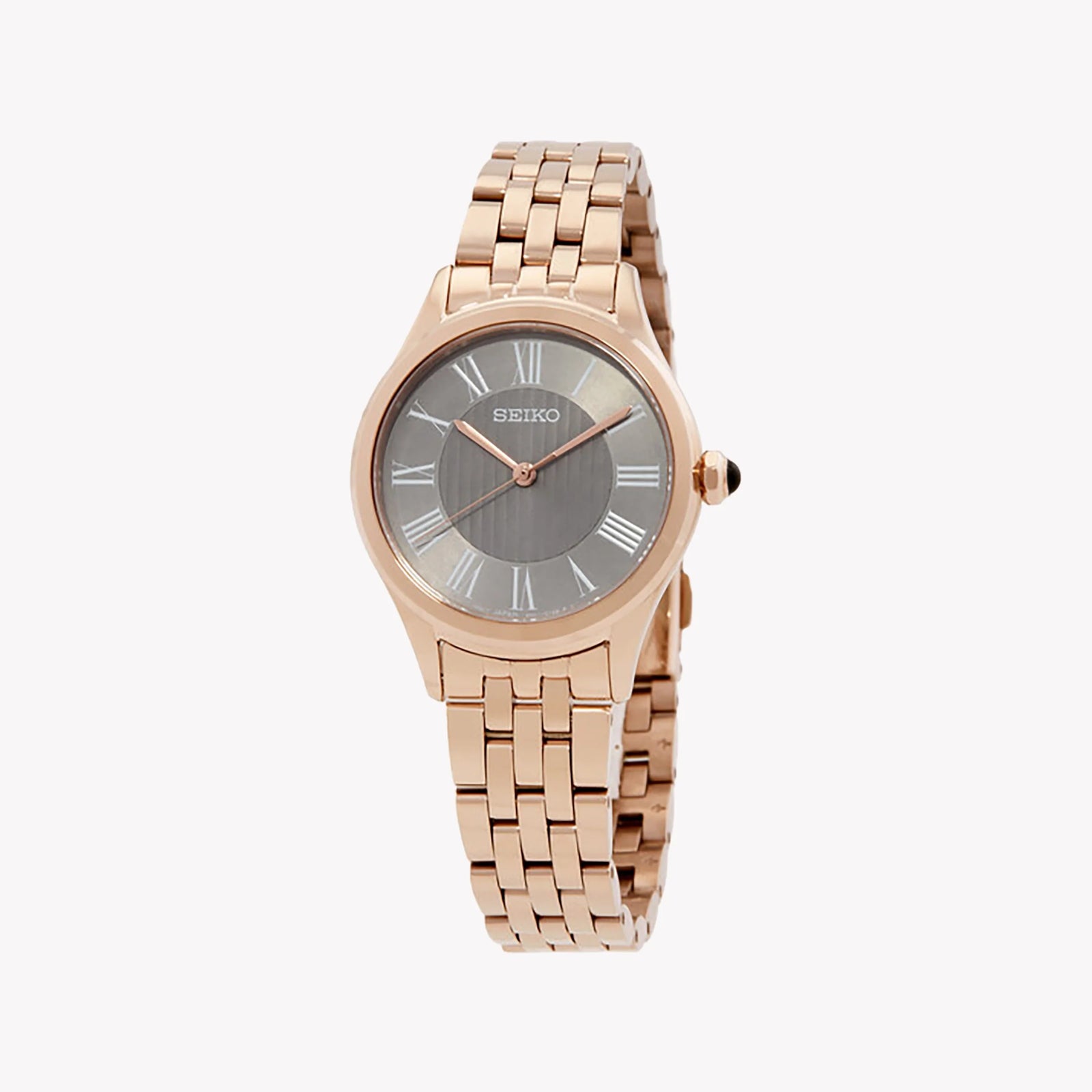 SEIKO Women's Rose Gold Stainless Steel Watch | SUR614P1 by i-watch