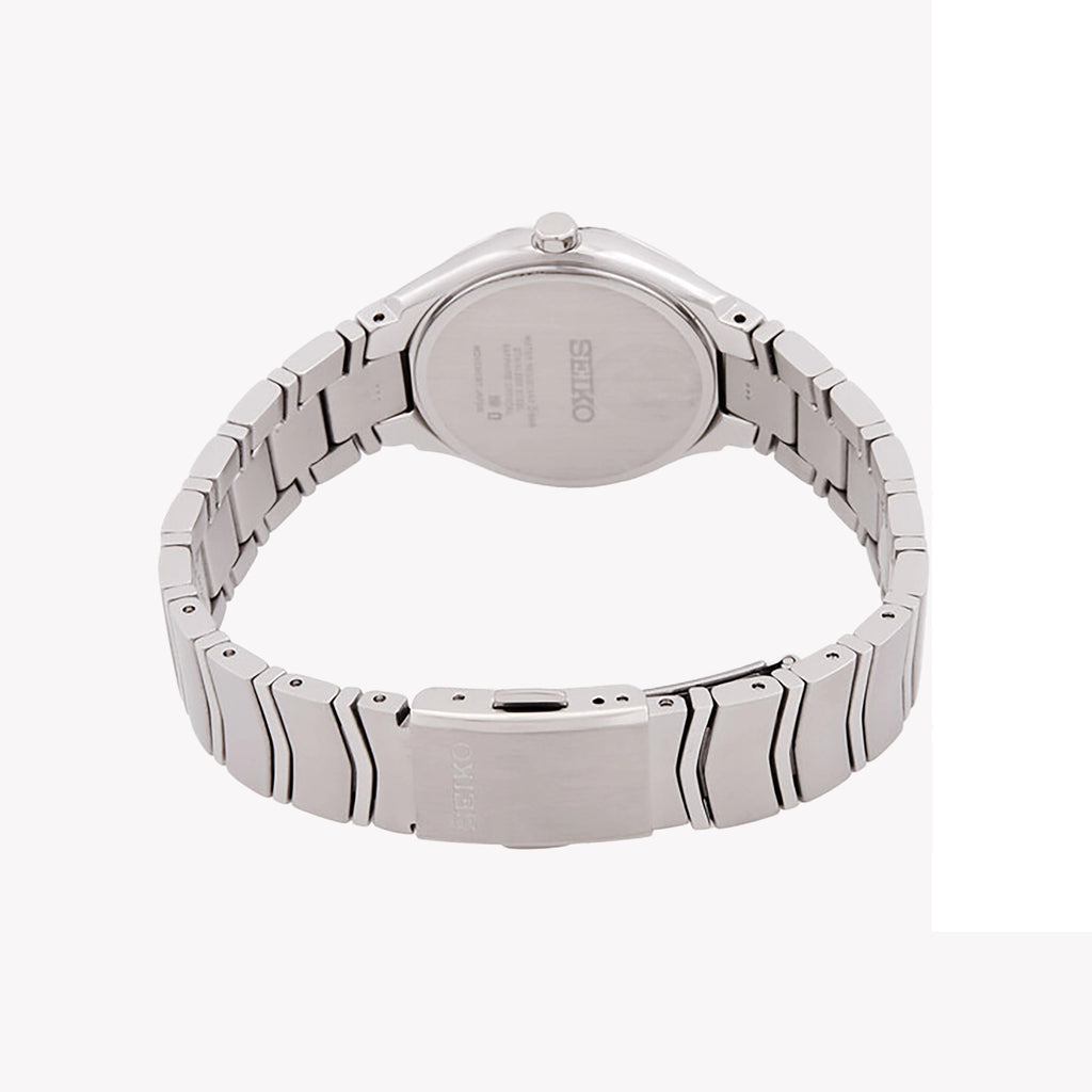 SEIKO Women's Quartz Watch, Silver/Stainless Steel | SUR615P1