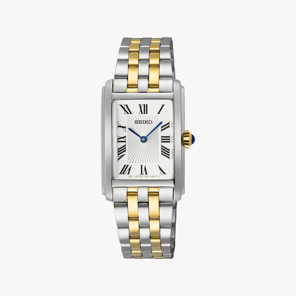 Seiko Women's Silver/Gold Stainless Steel Watch | Swr087p1