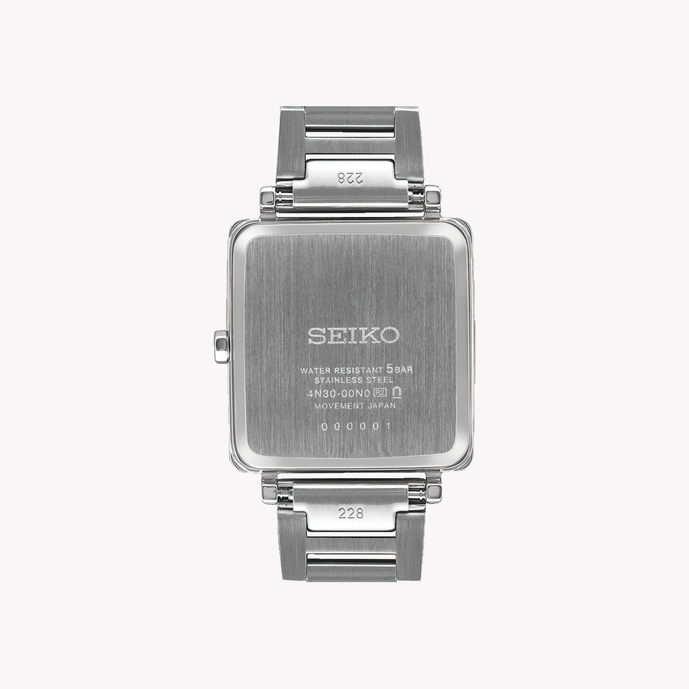 Seiko Conceptual Quartz White Dial Ladies Watch SWR111P1