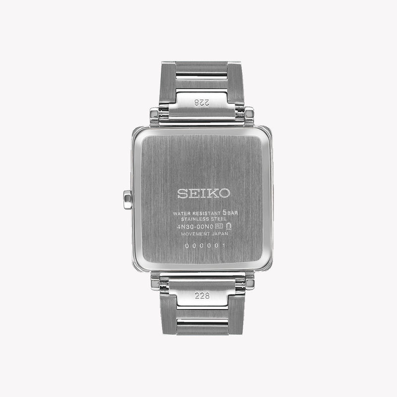 Seiko Conceptual Quartz White Dial Ladies Watch SWR111P1