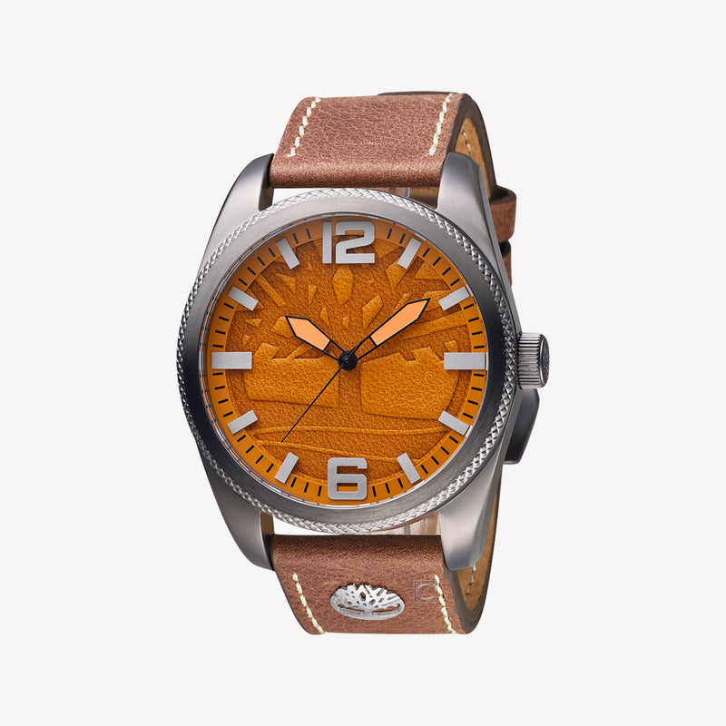 Timberland Men Orange Analogue Watch TBL.15034JSU.25