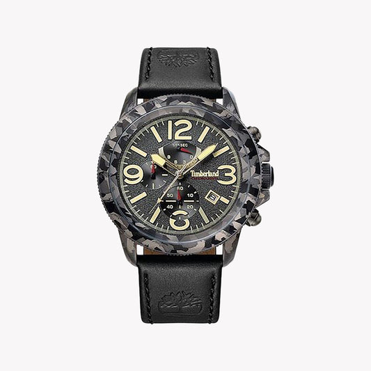 Timberland Men's Black Stainless Steel Watch | Tbl15474jsgy61