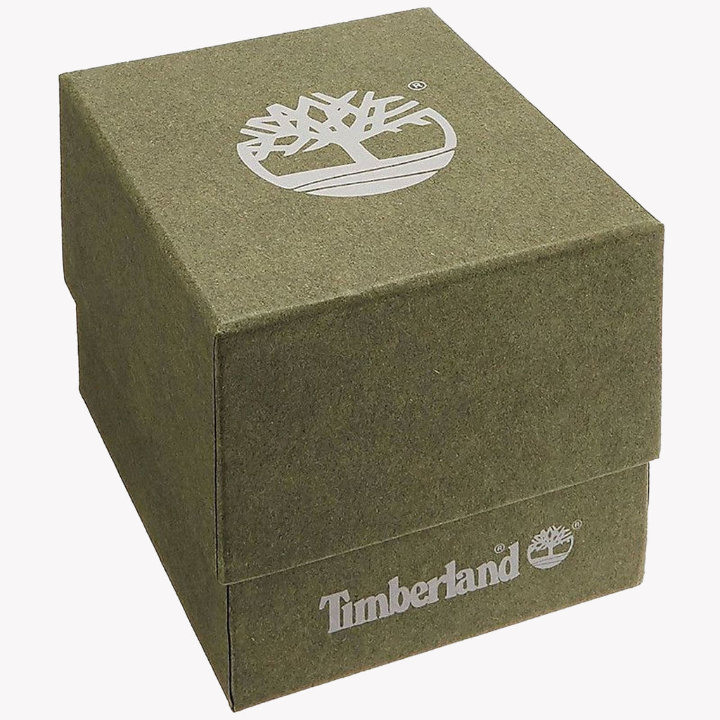 Timberland Men's Grey Stainless Steel & Blue Leather Watch Tbl16003jyu08