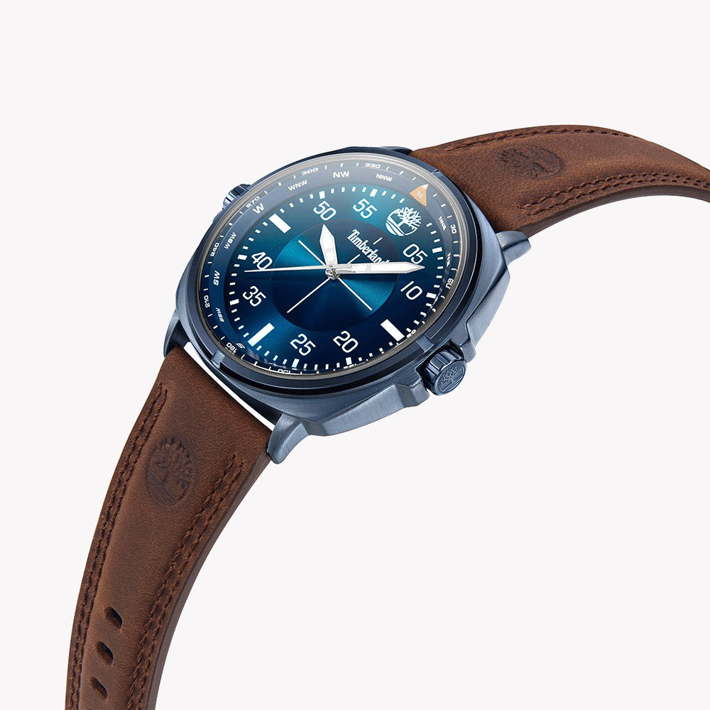 Timberland Men's Stainless Steel/Leather Watch | Tdwga2132001