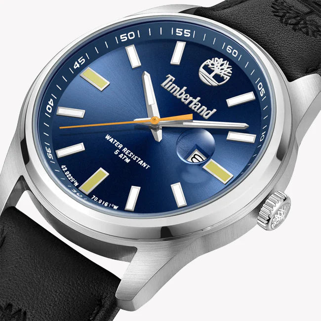 Timberland Men's Stainless/Black Watch | Tdwgb0010802 by i-watch