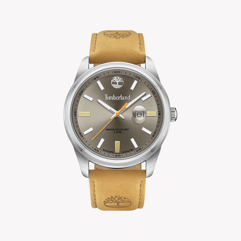 Timberland Men's Silver/Beige Watch | Tdwgb0010803