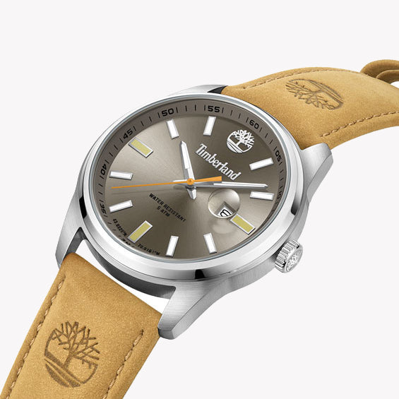 Timberland Men's Silver/Beige Watch | Tdwgb0010803