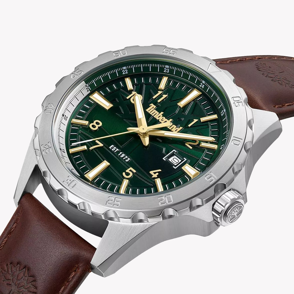 Timberland Men's Stainless/Brown, Dark Green | Tdwgb0055801