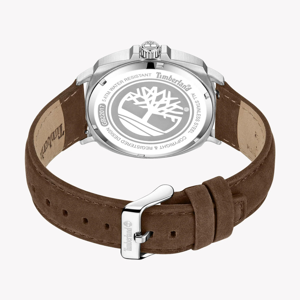 Timberland Men's Stainless Steel/Leather Watch | Tdwgb2201704 by i-watch