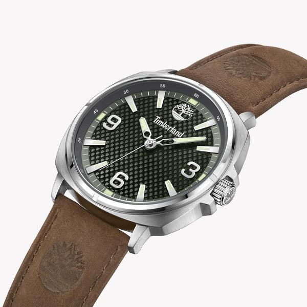 Timberland Men's Stainless Steel/Leather Watch | Tdwgb2201704 by i-watch