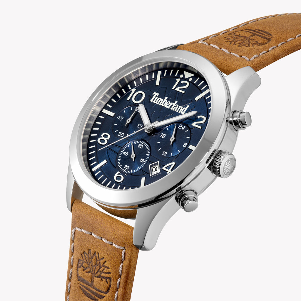 Timberland Men's Silver/Beige Watch | Model Tdwgc0068801