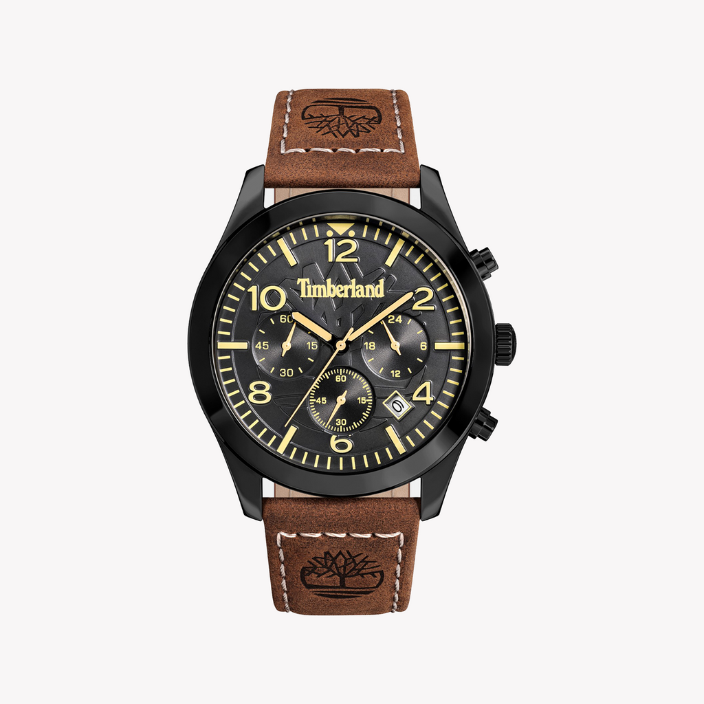 Timberland Men's Black Dial, Leather Band | Tdwgc0068802