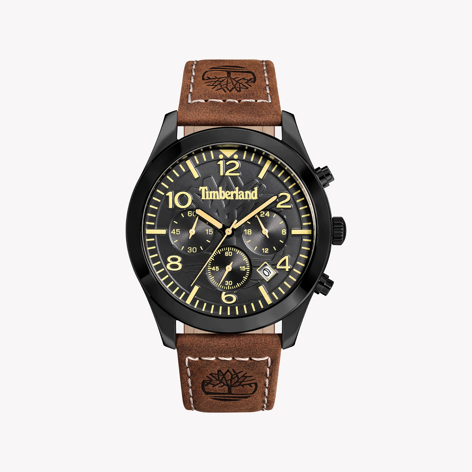 Timberland Men's Black Dial, Leather Band | Tdwgc0068802 by i-watch