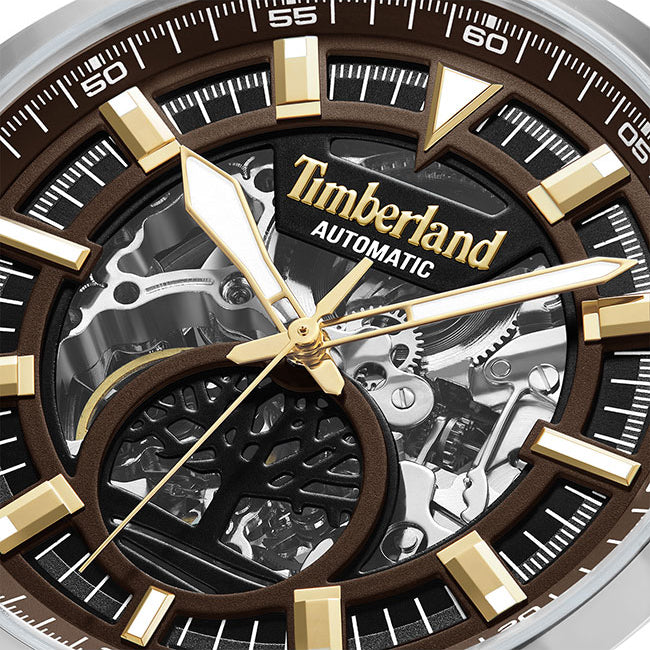 Timberland Men's Silver/Brown Watch | Tdwge0055203
