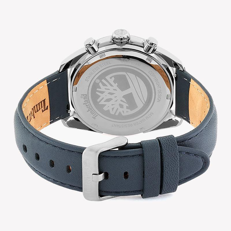 Timberland Men Fashion Quartz Analog Watch TDWGF0009802 White Dial 44mm