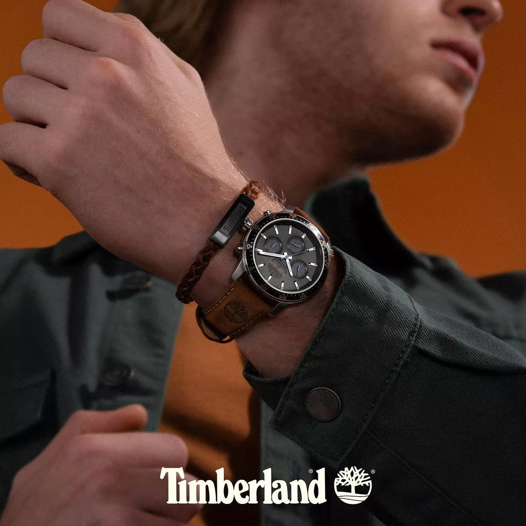 Timberland Men's Quartz Watch, Stainless Steel/Silver | Tdwgf0041301