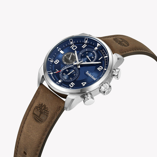 Timberland Men's Stainless Steel Blue Dial Watch | TDWGF2201106M