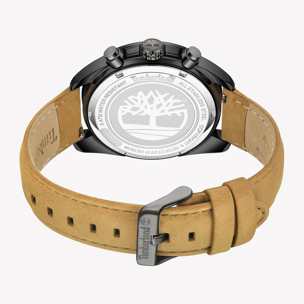 Timberland Men's Carrigan Dual Time Black Watch TDWGF2230501