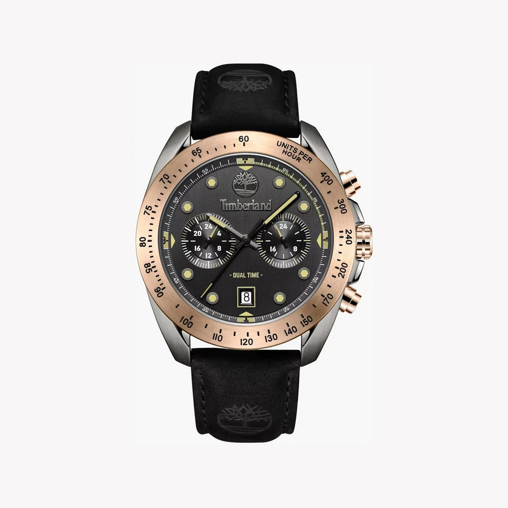 Timberland Men's Stainless/Black Watch | Tdwgf2230502 by i-watch