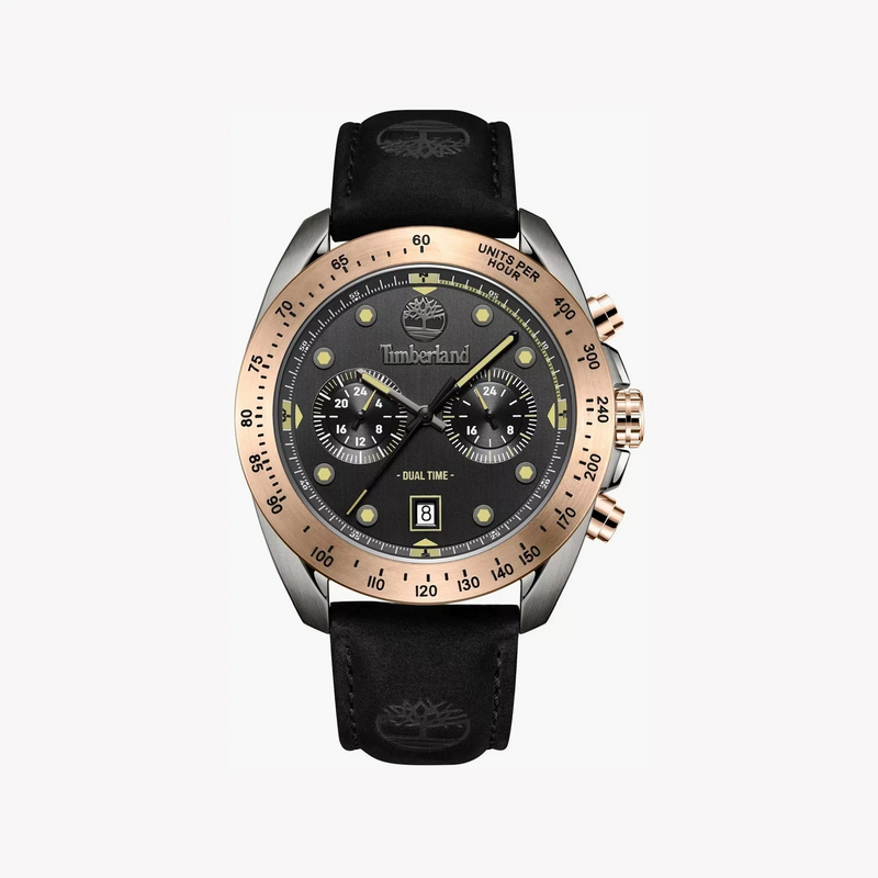 Timberland Men's Stainless/Black Watch | Tdwgf2230502 by i-watch
