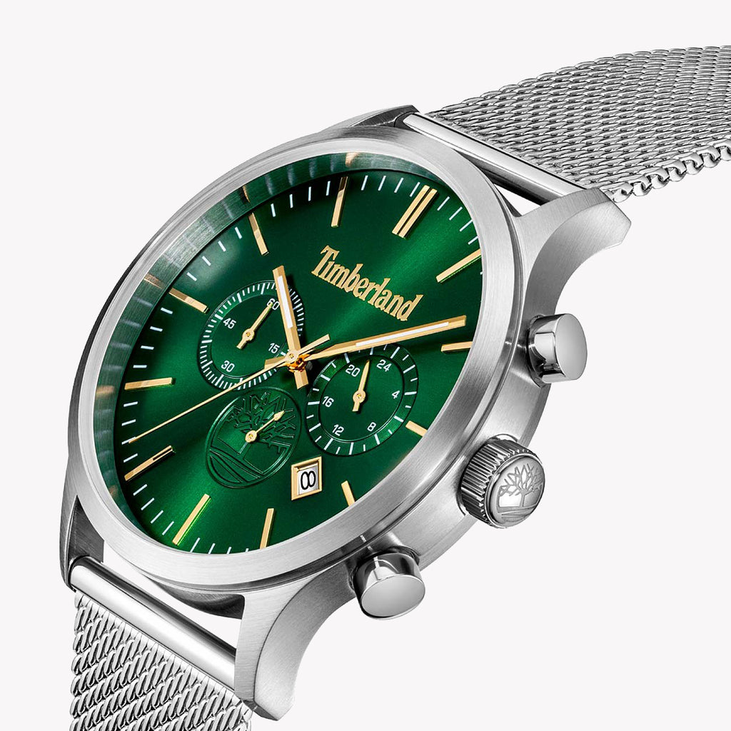 Timberland Men's Silver Watch, Stainless Steel | Tdwgi0068402