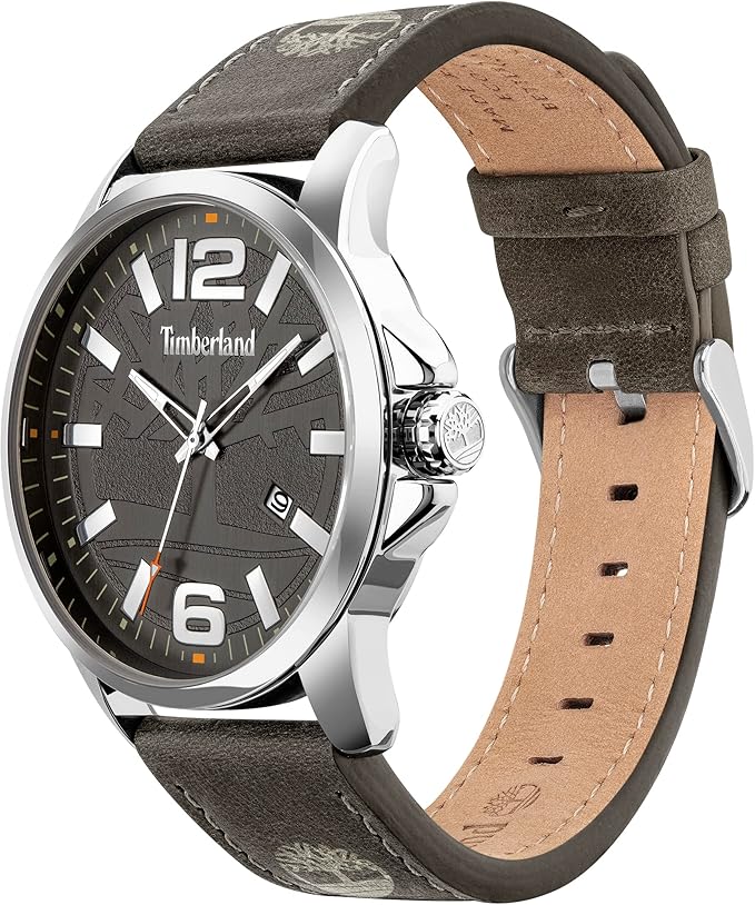 Timberland Men's Leather Grey Watch | Tdwjb2004201