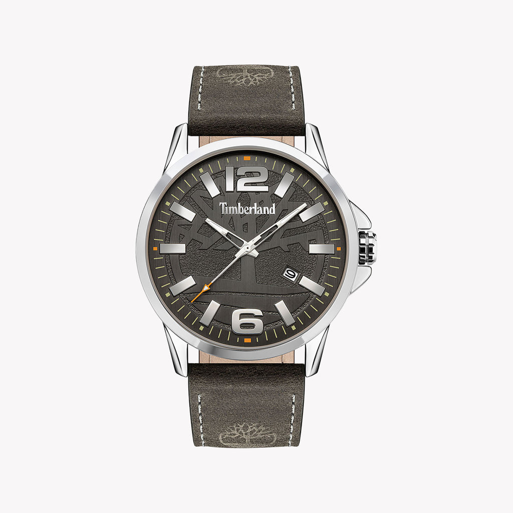 Timberland Men's Leather Grey Watch | Tdwjb2004201