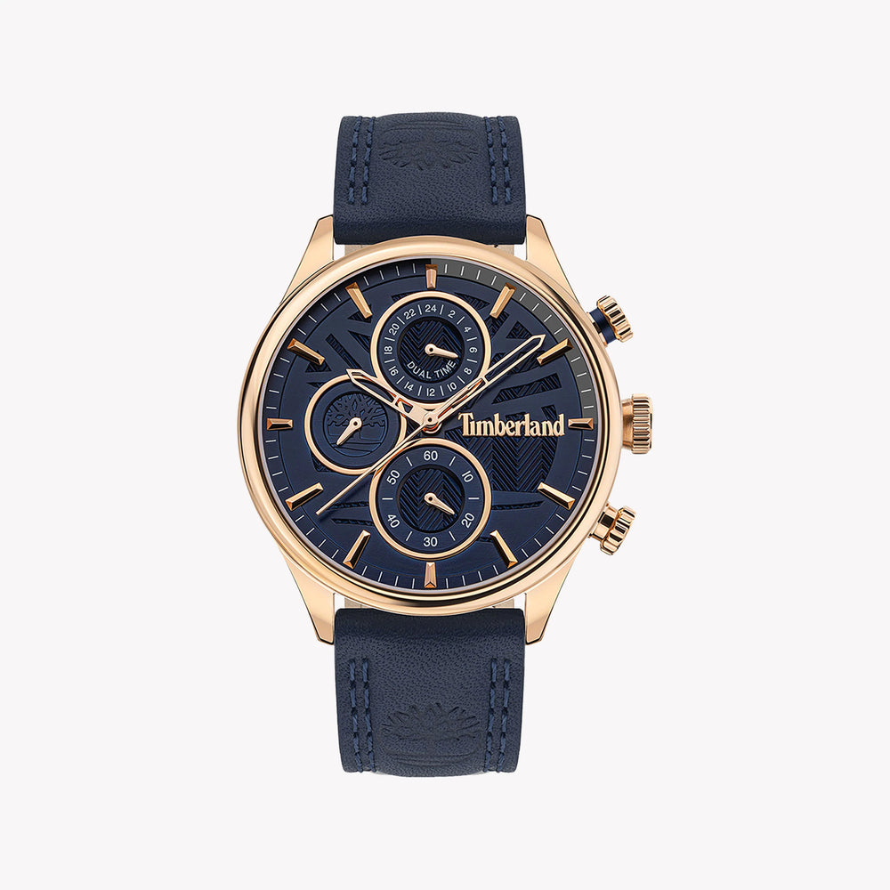Timberland Women's Rose Gold/Dark Blue Watch | Model Tdwlf2104004 by i-watch