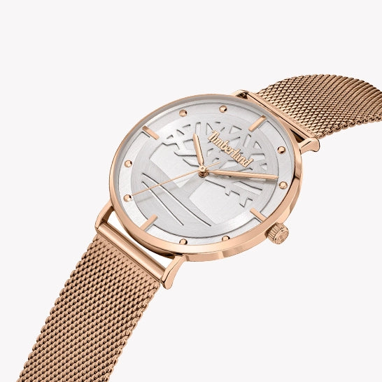 Timberland Women's Rose Gold Watch, Stainless Steel | TDWLG0057404-SA