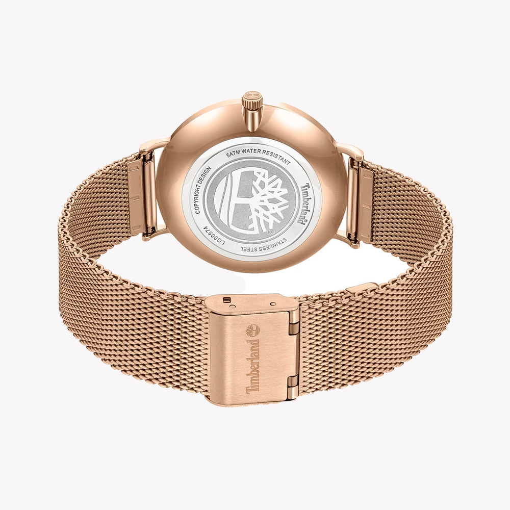 Timberland Women's Rose Gold Watch, Stainless Steel | TDWLG0057404-SA by i-watch